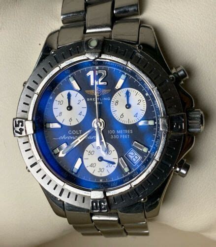 Breitling Colt Chronograph, Ref. A53350, ChronoOcean, Blue 